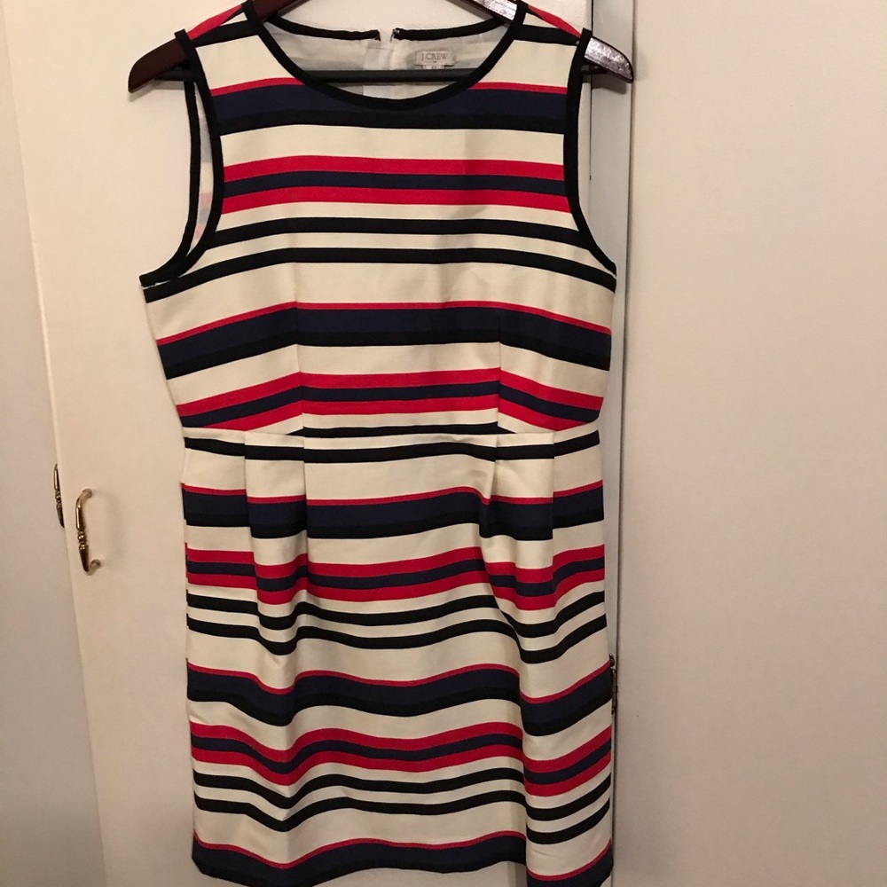 J. Crew striped dress
